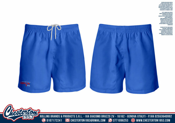Costume Short Senza Tasche Con Slip Rete Interno