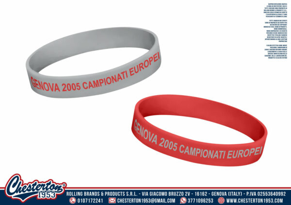 Bracciale In Silicone Stampato