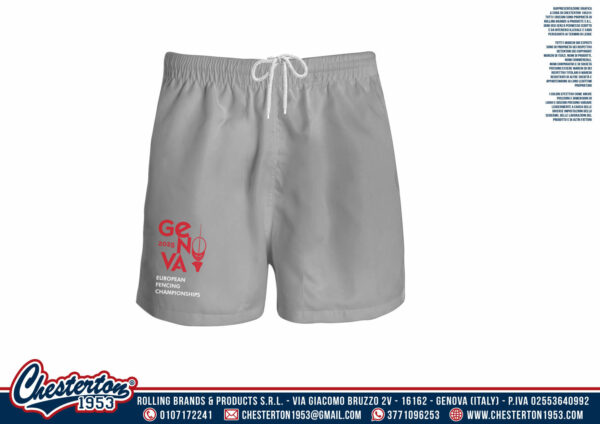 Short Microrofibra Con Tasche